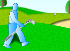 クラブを複数本持って行く