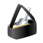 目土袋とスコップ