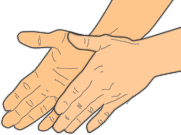 グリップの種類に関係なく左右対称