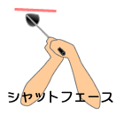 シャットフェース